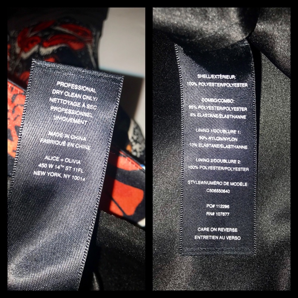 🖤Alice+Olivia Kourtney Box Pleat Dress in Baroque - Picture 7 of 9